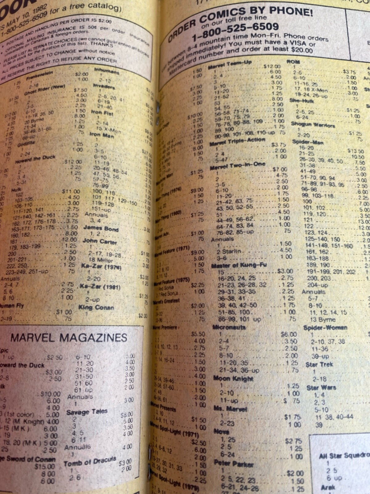 Marvel Comics Incredible Hulk #272 Bronze Age 1982 Early Rocket Raccoon