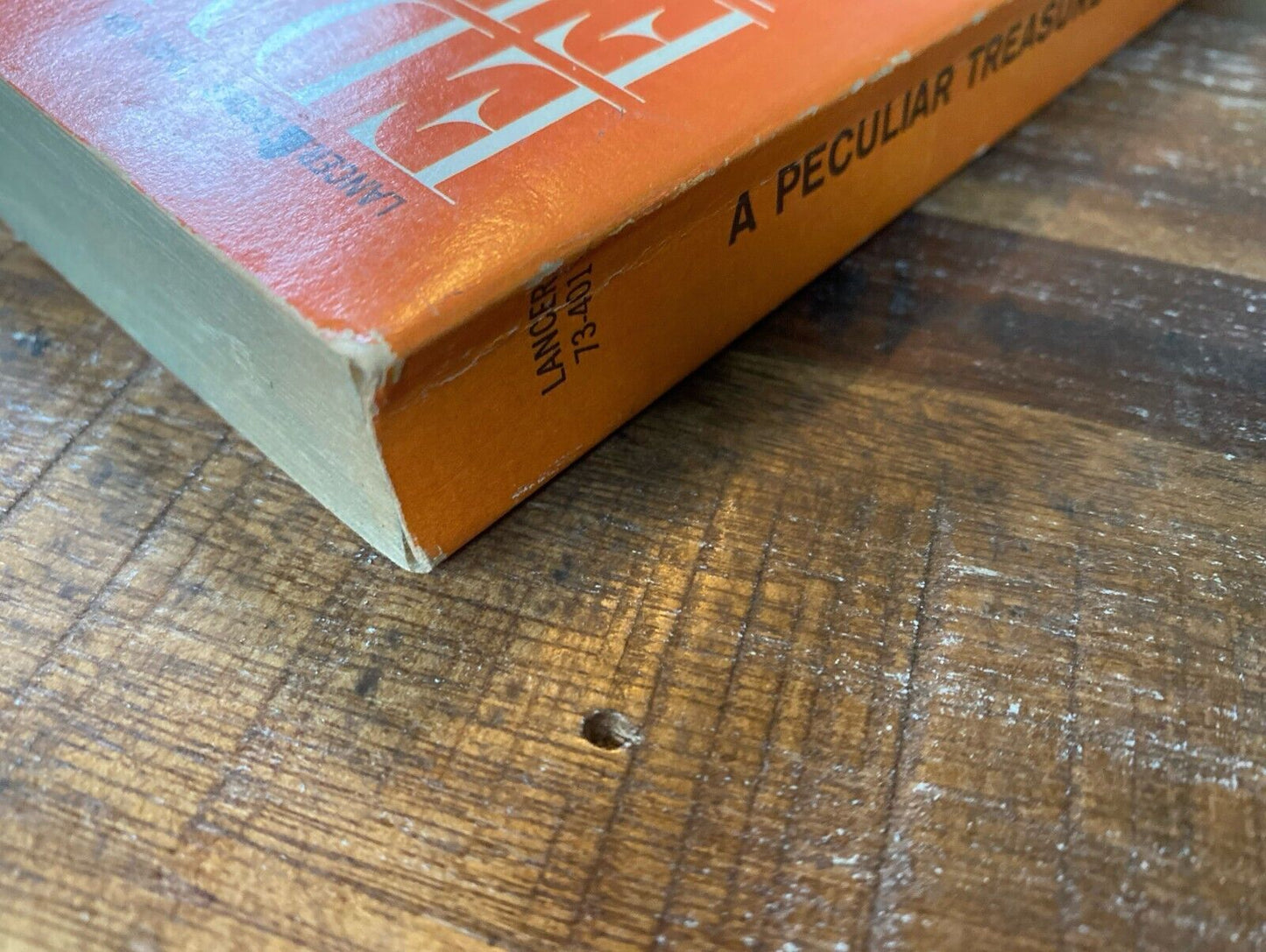 A Peculiar Treasure by Edna Ferber 1960 Lancer 73-401 Paperback