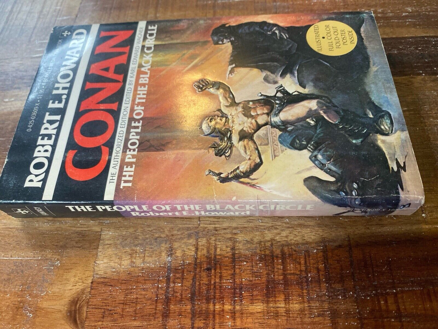 People of the Black Circle by Robert E. Howard 1977 Berkley Paperback Conan
