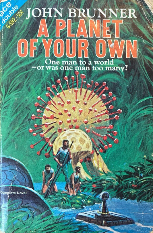 A Planet of Your Own/The Beasts of Kohl by Rackham/Brunner 1966 Ace Double G-592