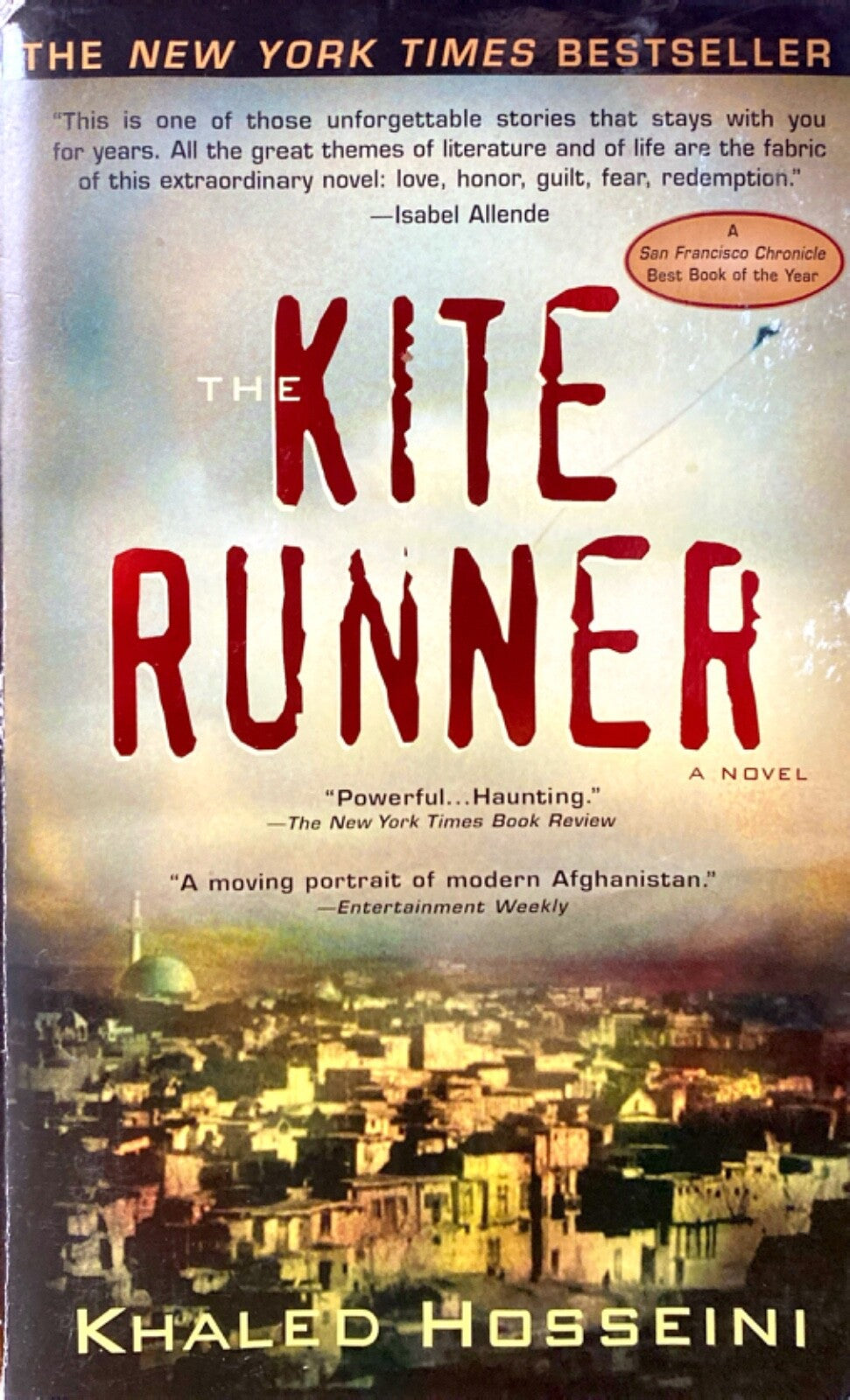 The Kite Runner by Khaled Hosseini 2003 Trade Paperback