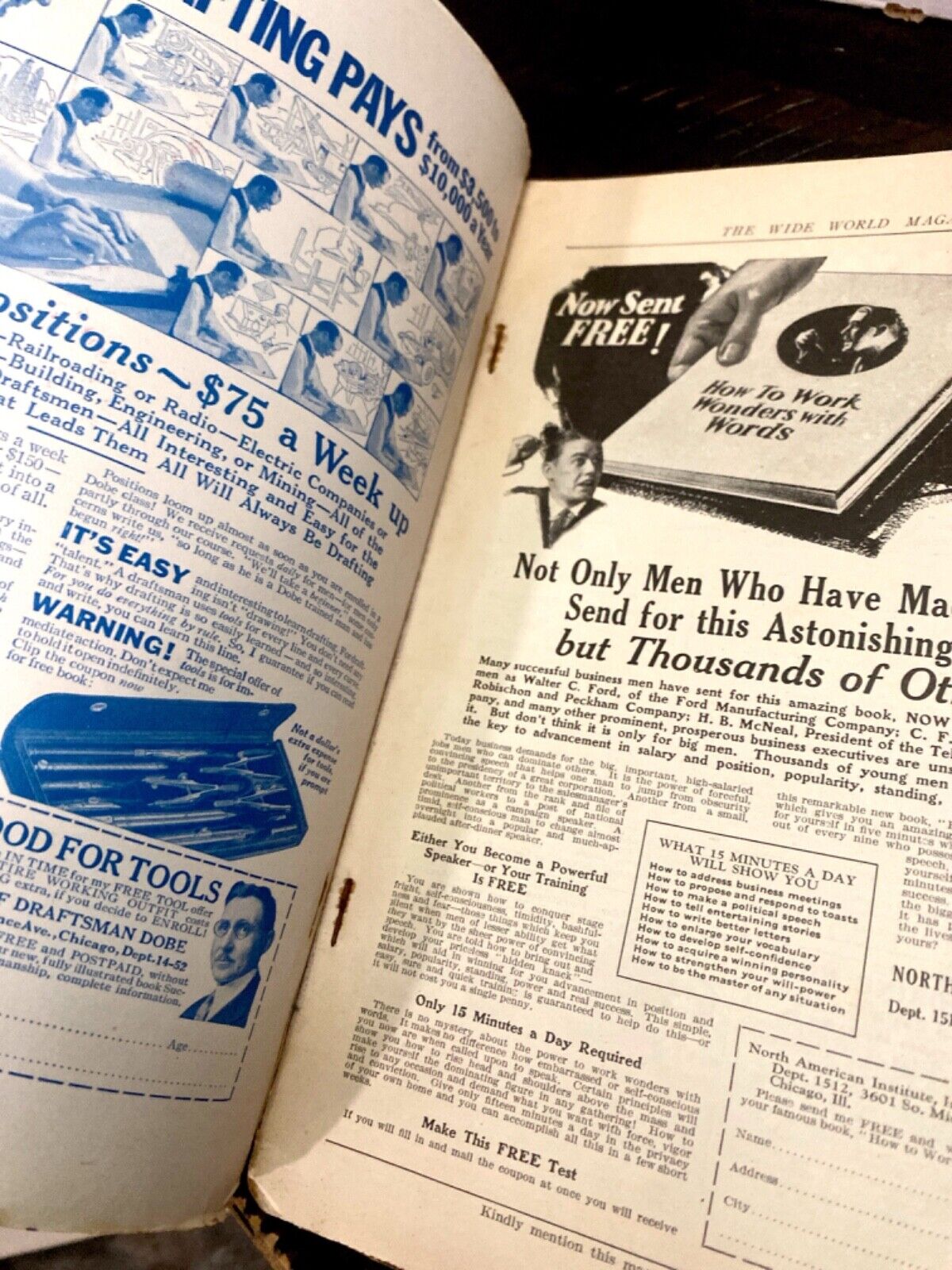 The Wide World Magazine No. 334 Vol. 56 February 1926 London Pulp