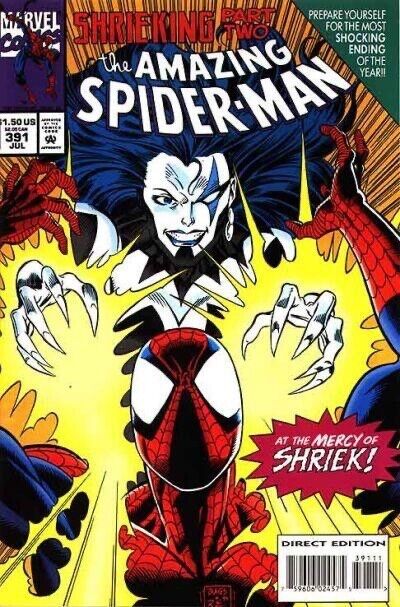 Marvel Comics Amazing Spider-Man #391 Modern Age 1994