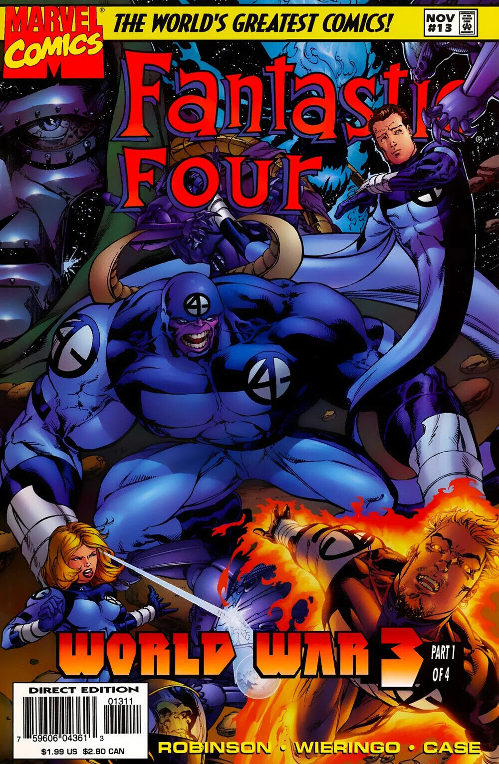 Marvel Comics Fantastic Four #13 Modern Age 1997
