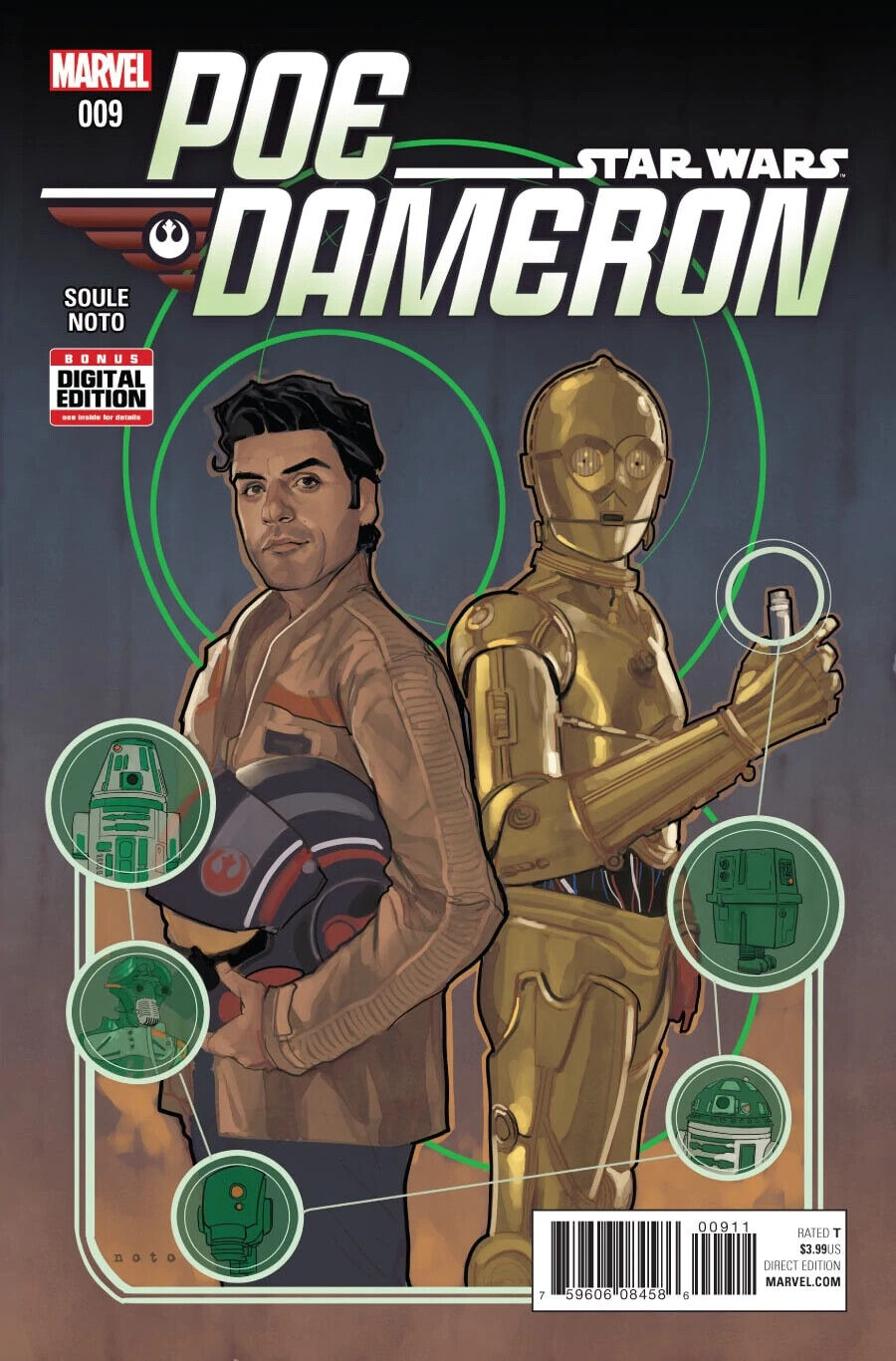 Marvel Comics Star Wars Poe Dameron #9 Modern Age 2017