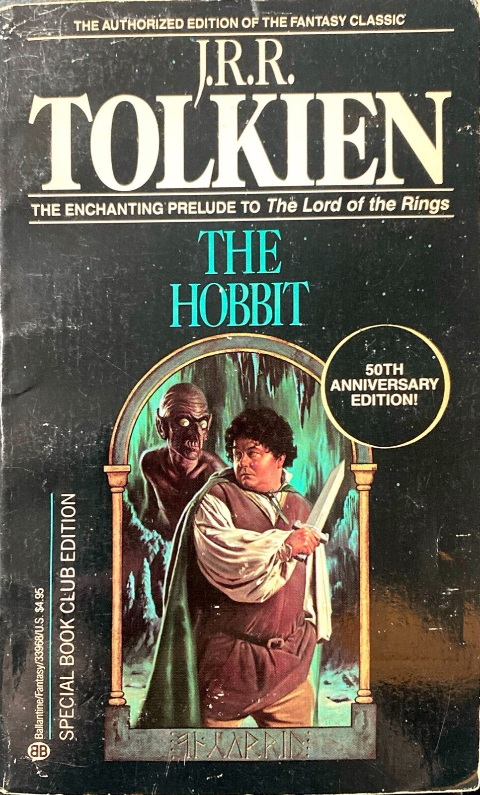 The Hobbit by J.R.R. Tolkien 1989 Ballantine Paperback