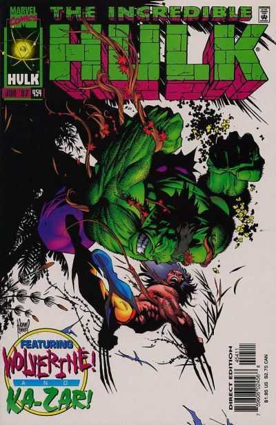 Marvel Comics Incredible Hulk #454 Modern Age 1997