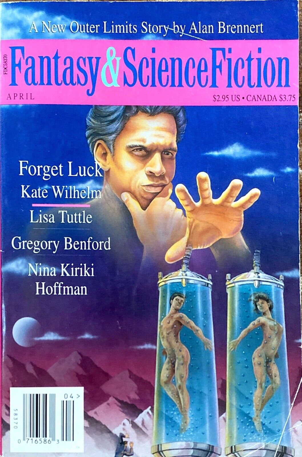 Fantasy & Science Fiction Vol. 90 No. 4 April 1996 Wilhelm Benford Tuttle