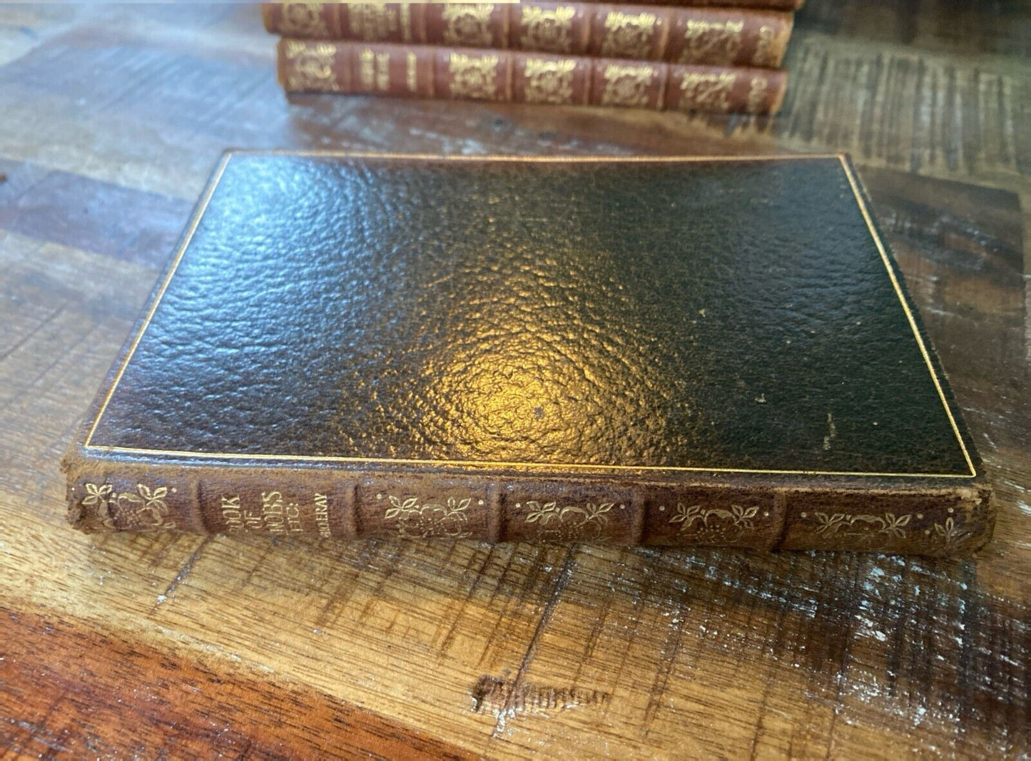 Book of Snobs, Etc. by W.M. Thackeray 1903 New Century Library Leather