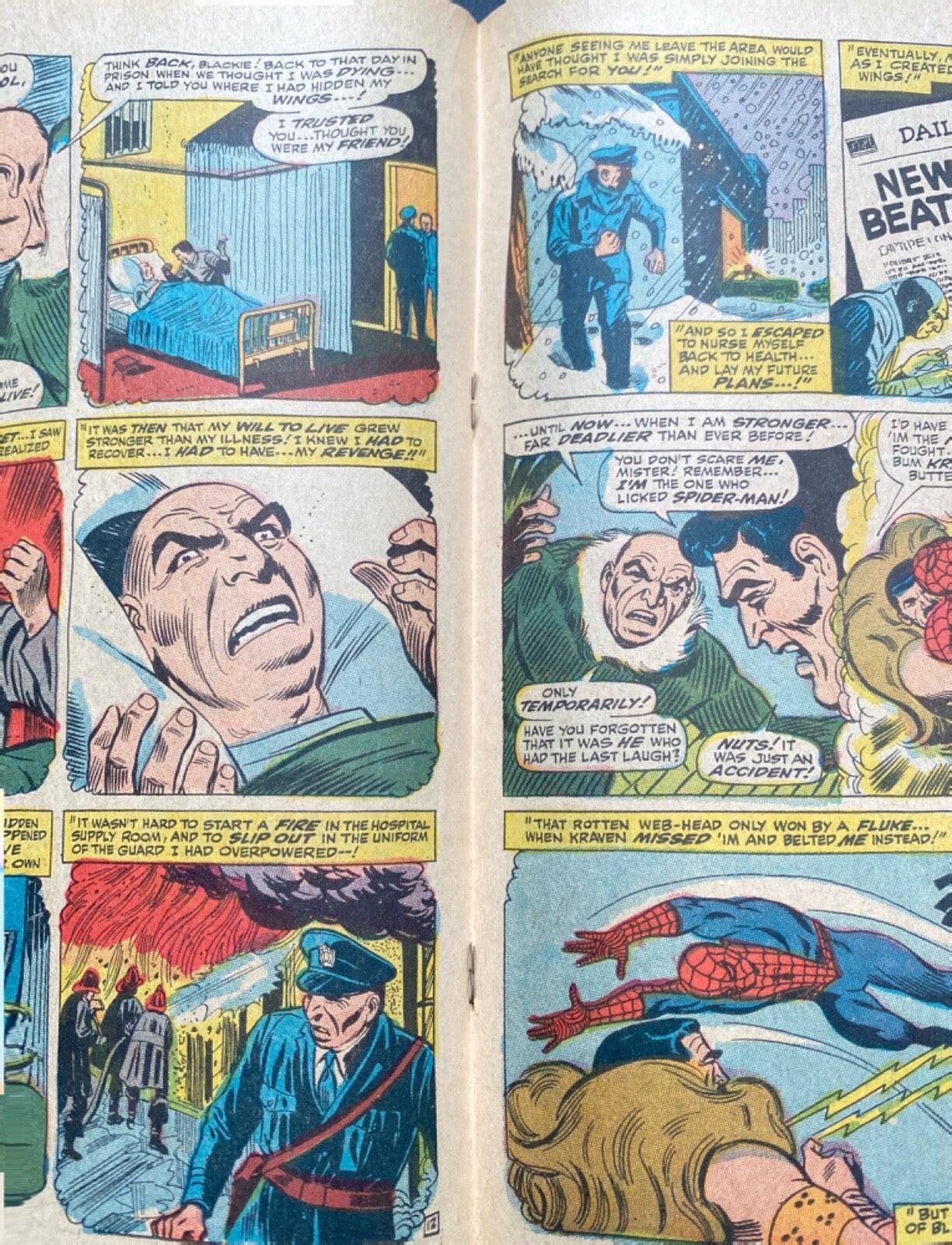 Marvel Comics Amazing Spider-man #63 Silver Age 1968 Vulture