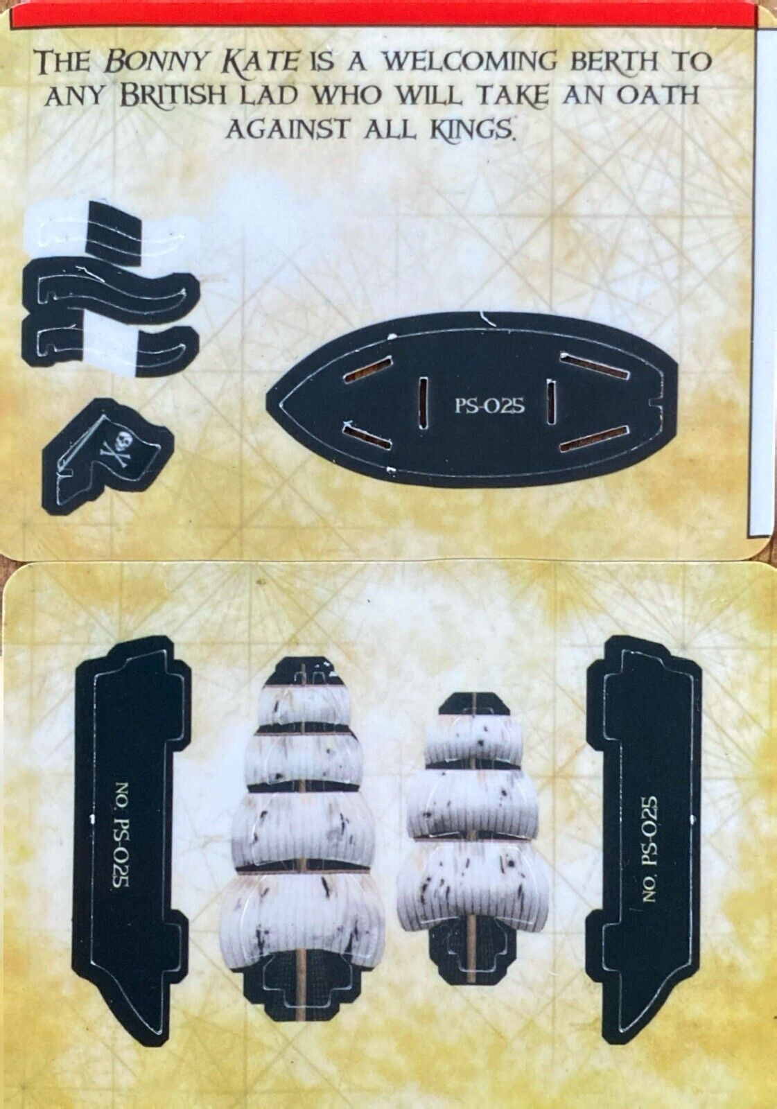 WizKids Pirates CSG of the Spanish Main PS-025 Bonny Kate