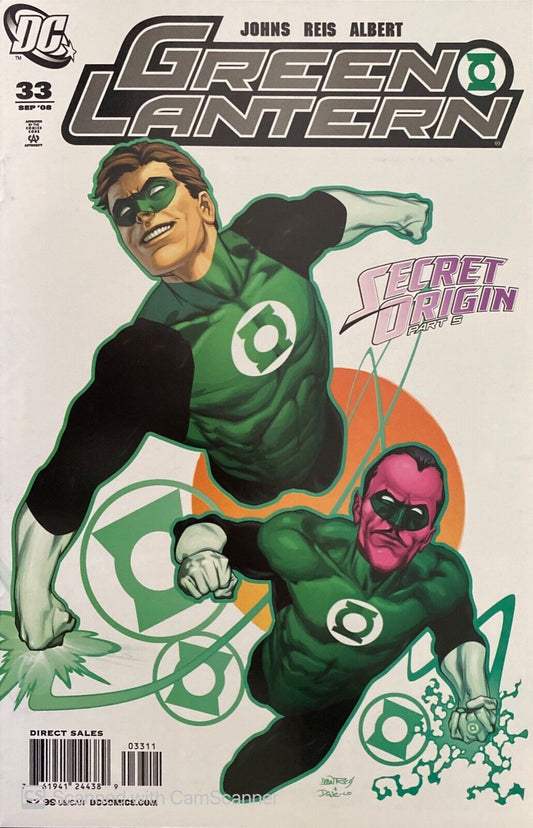 DC Comics Green Lantern #33 Modern Age 2008