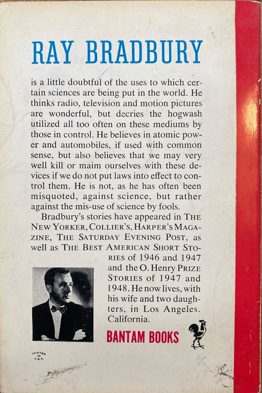 The Illustrated Man by Ray Bradbury 1952 Bantam 991 Paperback First