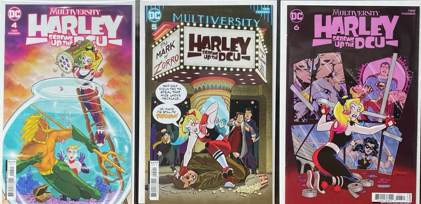 DC Comics Multiversity: Harley Screws Up the DCU #1-6 Modern Age Complete