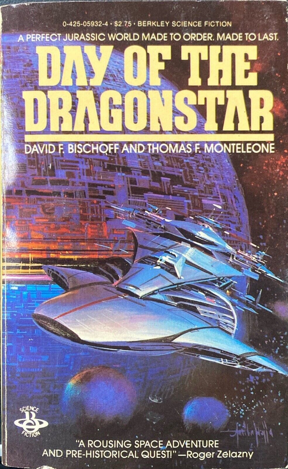 Day of the Dragonstar by David F. Bischoff & Thomas F. Monteleone 1983 Paperback