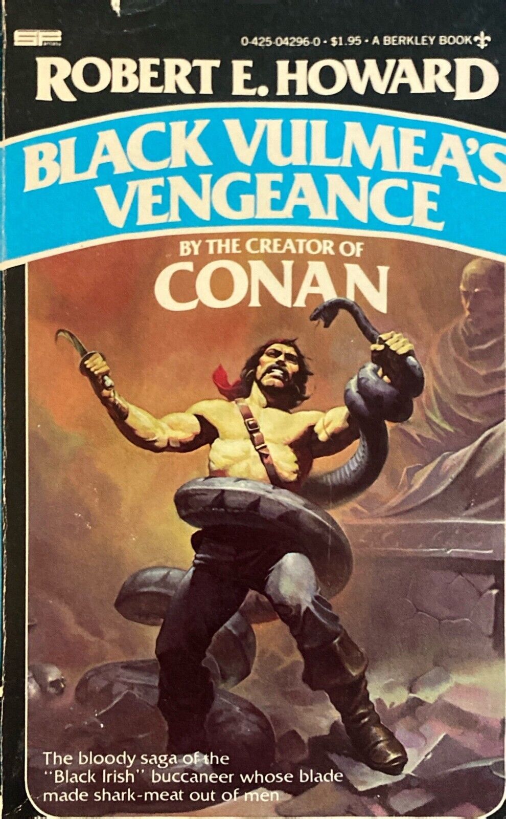 Black Vulmea's Vengeance by Robert E. Howard 1979 Berkley Paperback