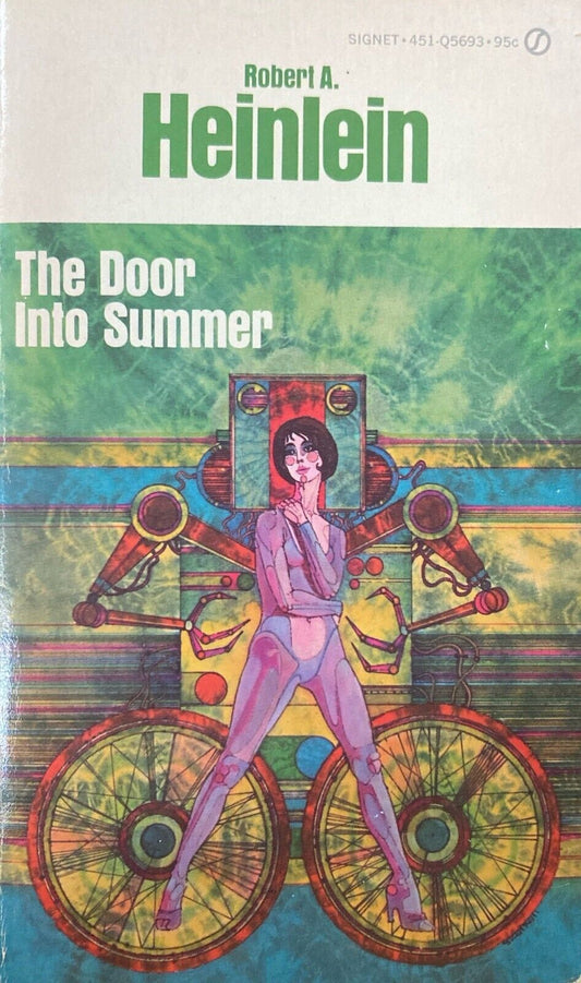 The Door Into Summer by Robert Heinlein 1957 Signet Q5693 Paperback