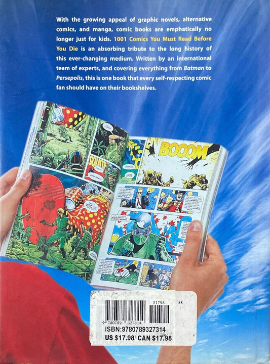 1001 Comics You Must Read Before You Die edited by Paul Gravett Hardcover