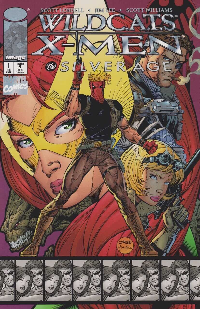 Image Comics WildC.A.T.S./X-Men: The Silver Age #1 Modern Age 1997 Variant