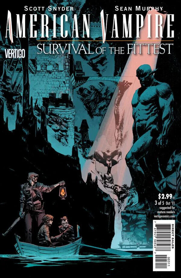 Vertigo Comics American Vampire Survival of the Fittest #3 Modern Age 2011