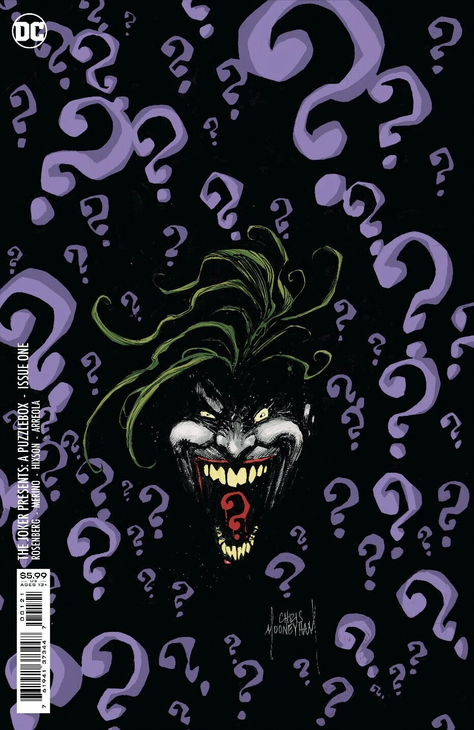 DC Comics The Joker Presents: A Puzzle Box #1 Modern Age 2021 Mooneyham Variant