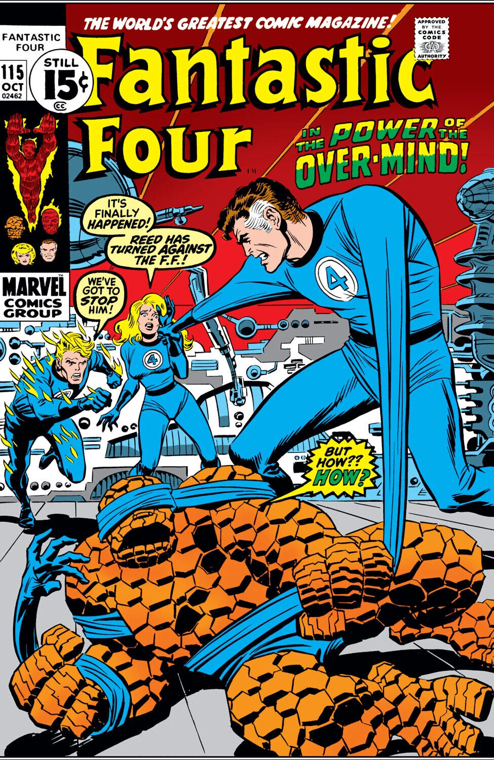 Marvel Comics Fantastic Four #115 Bronze Age 1971