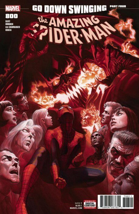 Marvel Comics Amazing Spider-man #800 Modern Age 2018 Variant