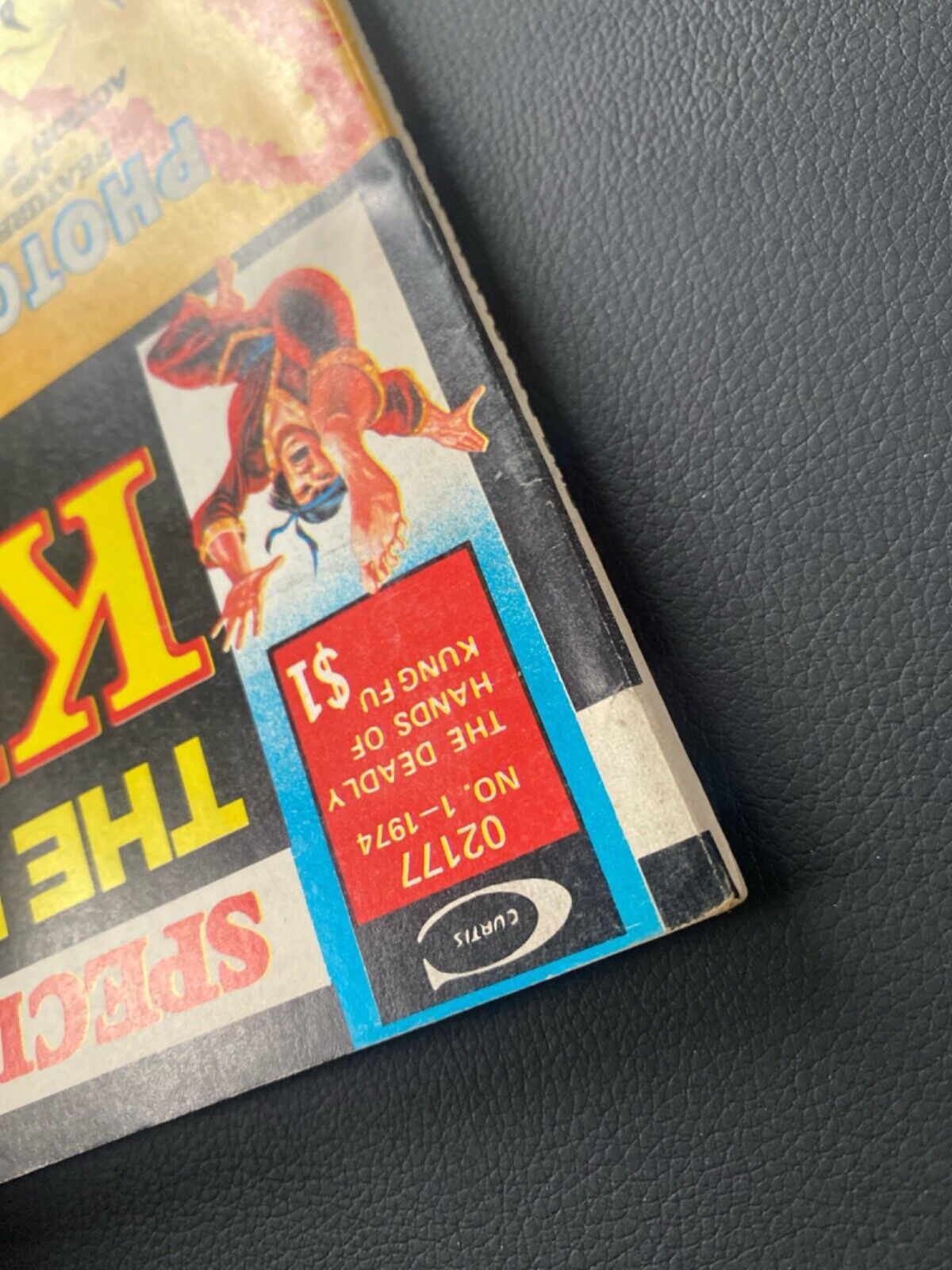 (Curtis) Marvel Magazine The Deadly Hands Of Kung Fu #1 Special Album Edition