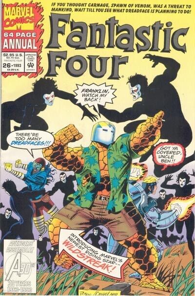Marvel Comics Fantastic Four Annual #26 Modern Age 1993