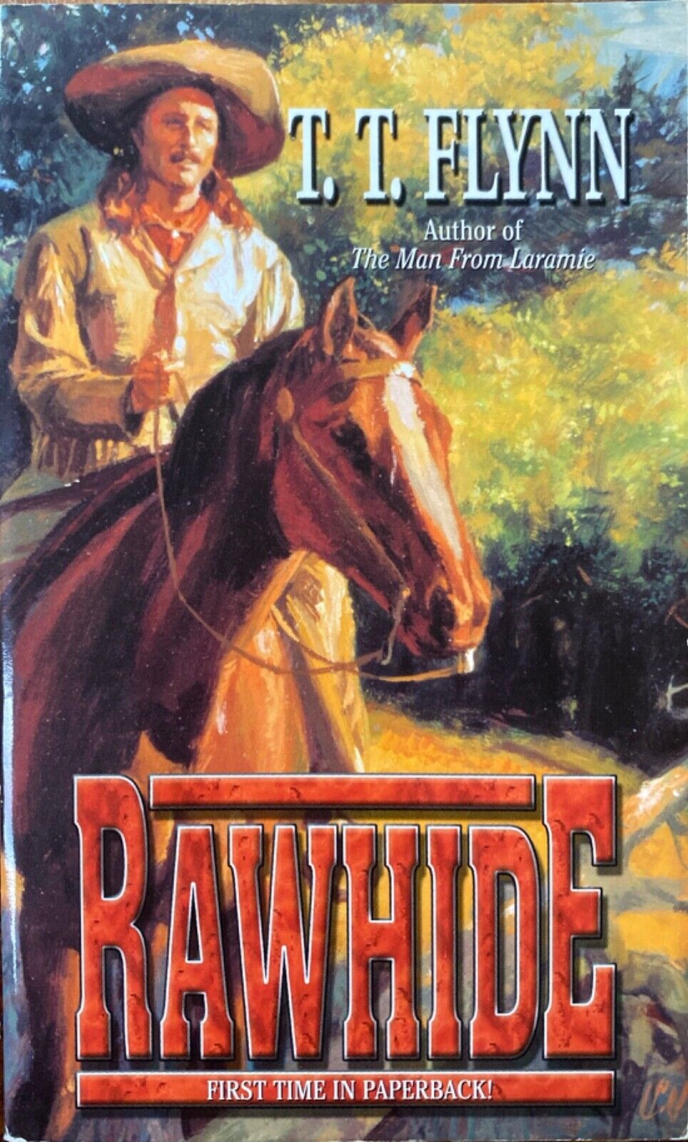 Rawhide by T.T. Flynn 2002 Leisure Books Paperback