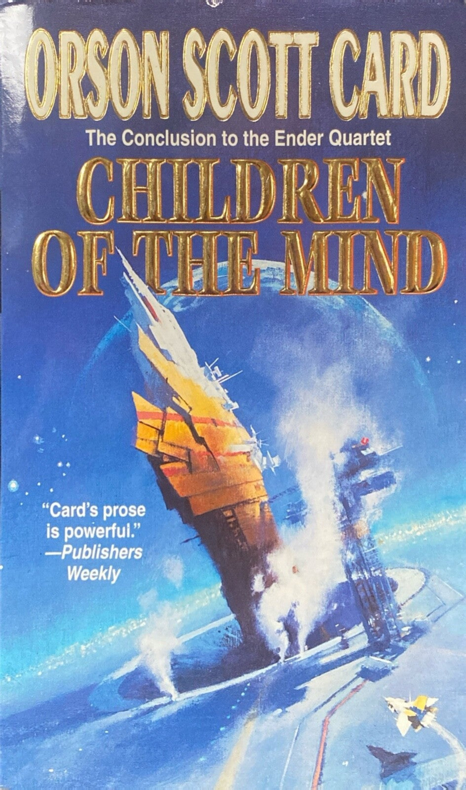 The Ender Quartet by Orson Scott Card 1990s Tor Paperback