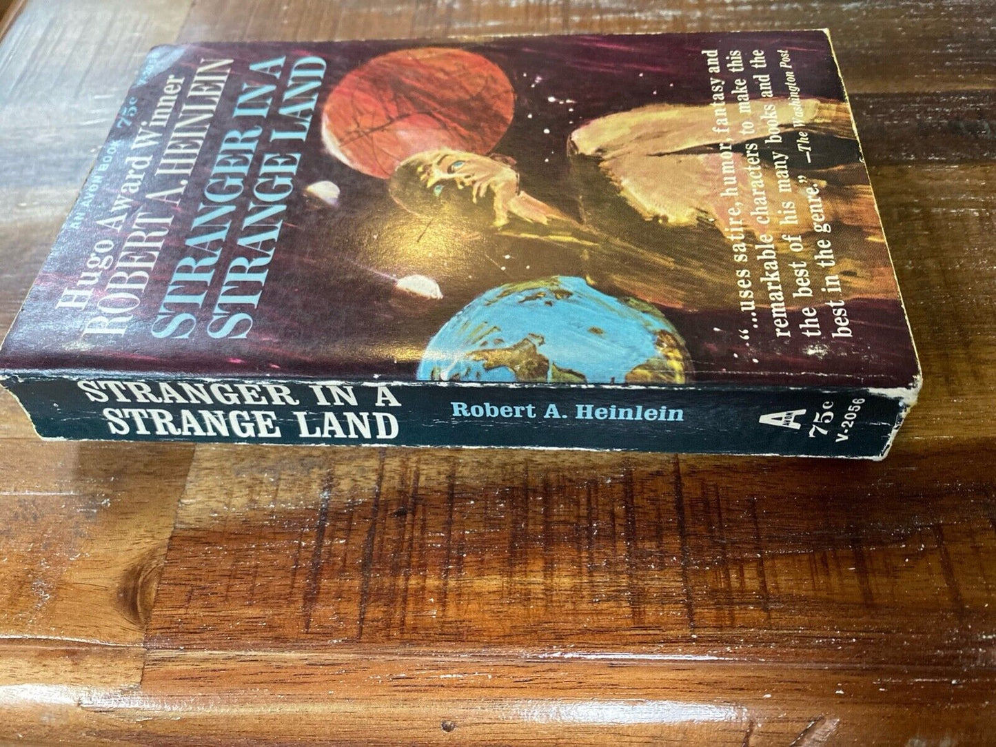 Stranger in a Strange Land by Robert Heinlein 1961 Avon V-2056 Paperback First