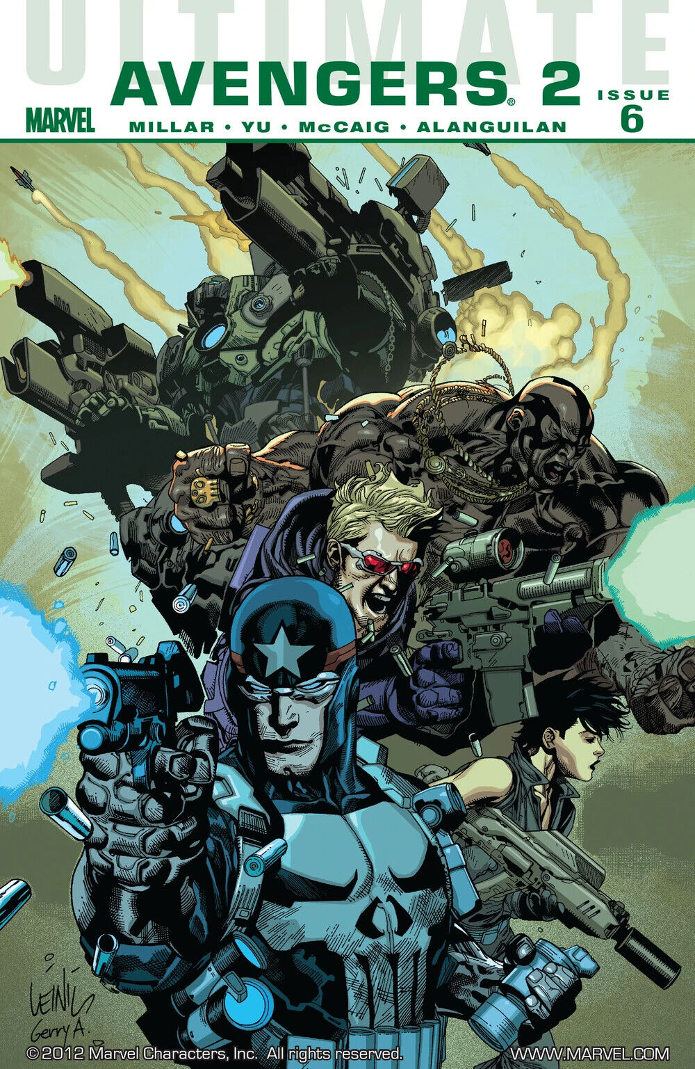 Marvel Comics Ultimate Avengers 2 #6 Modern Age 2010
