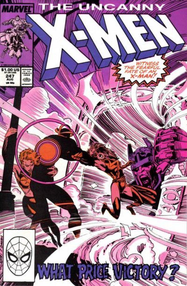 Marvel Comics Uncanny X-Men #247 Copper Age 1989