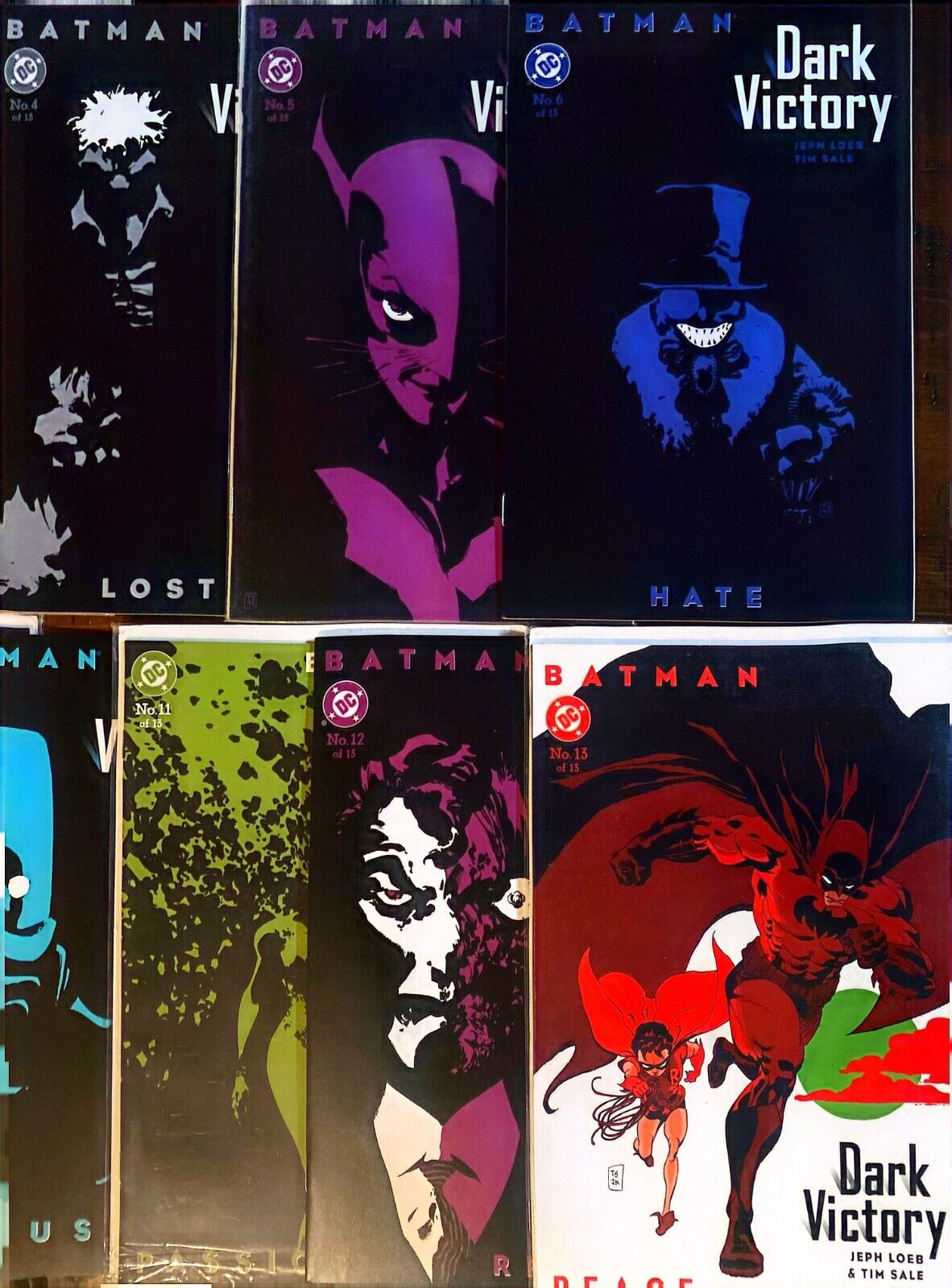 DC Comics Batman: Dark Victory #1-13 Modern Age 1999 Complete Loeb Sale