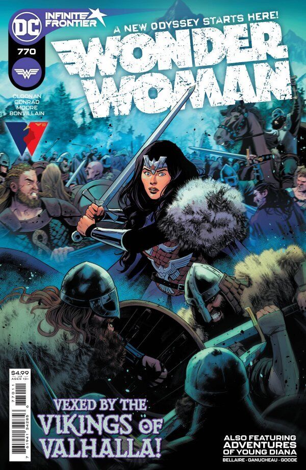 DC Comics Wonder Woman #770 Modern Age 2021 Infinite Frontier
