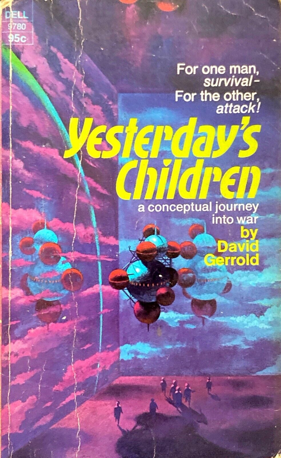 Yesterday's Children by David Gerrold 1972 Dell 9780 Paperback