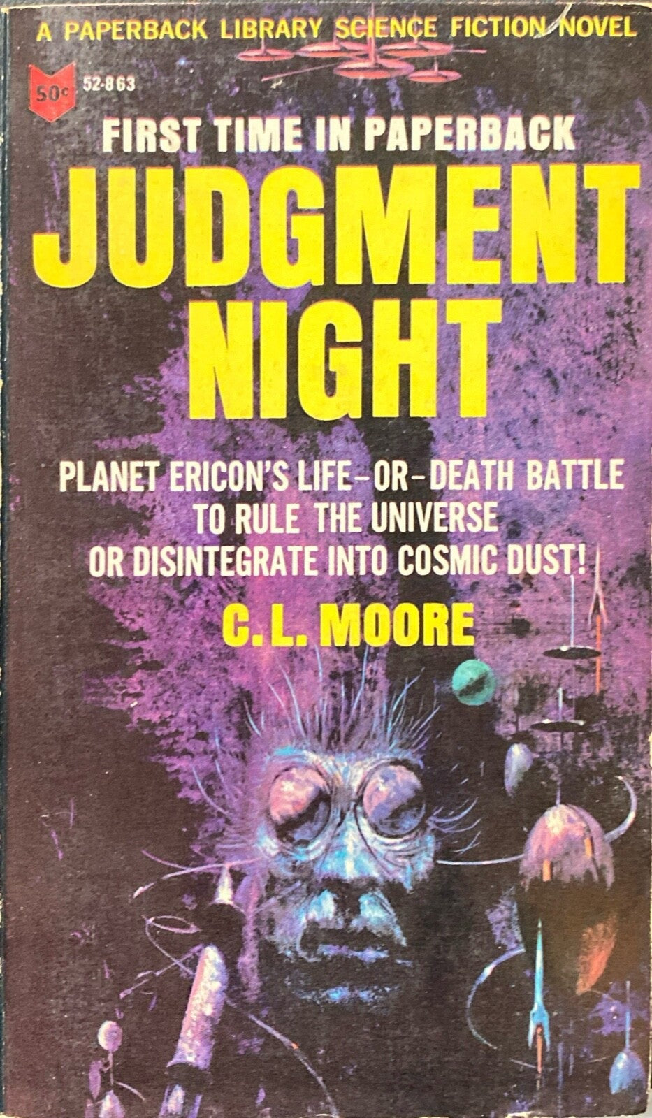 Judgment Night by C.L. Moore 1965 Paperback Library 52-863 Paperback