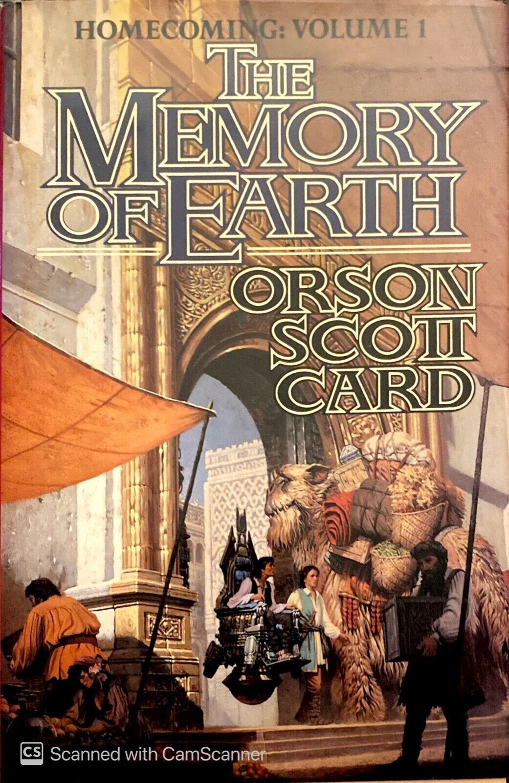 The Memory of Earth by Orson Scott Card 1992 Tor Hardcover First Edition
