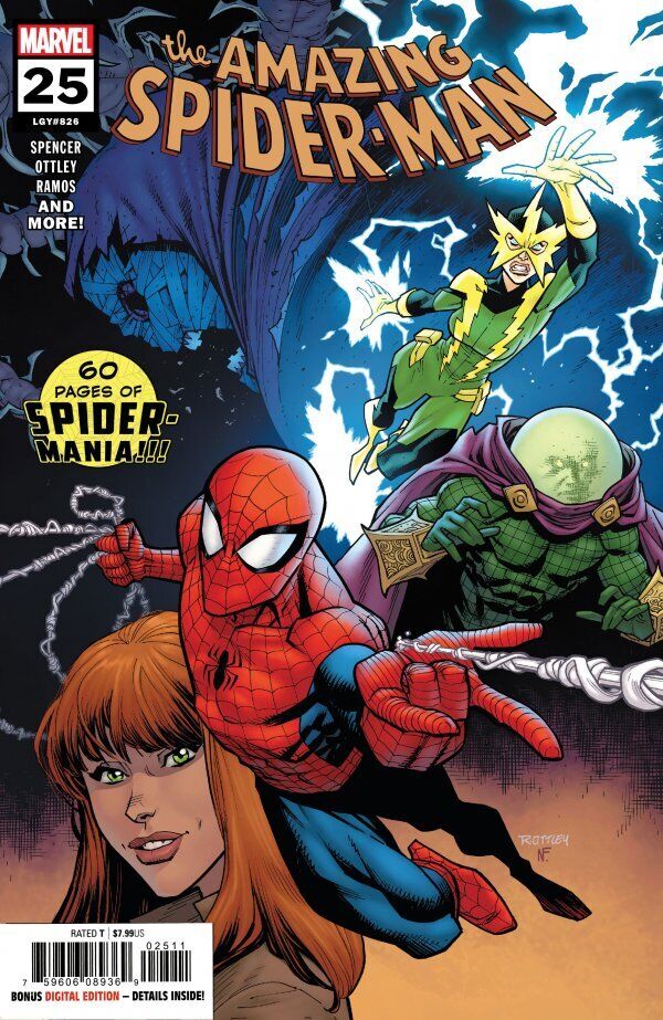 Marvel Comics Amazing Spider-man #25 Legacy #826 Modern Age 2019 Variant