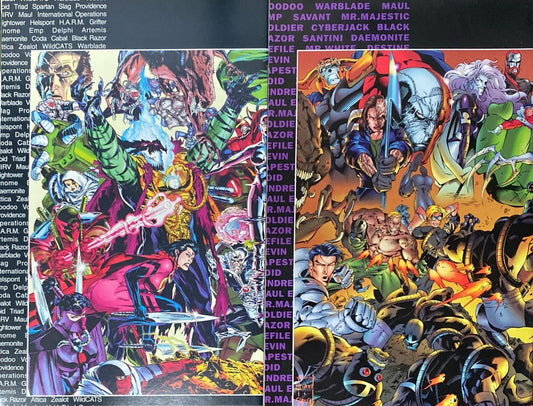 Image Comics WildC.A.T.S. Sourcebook #1-2 Modern Age 1993 Complete