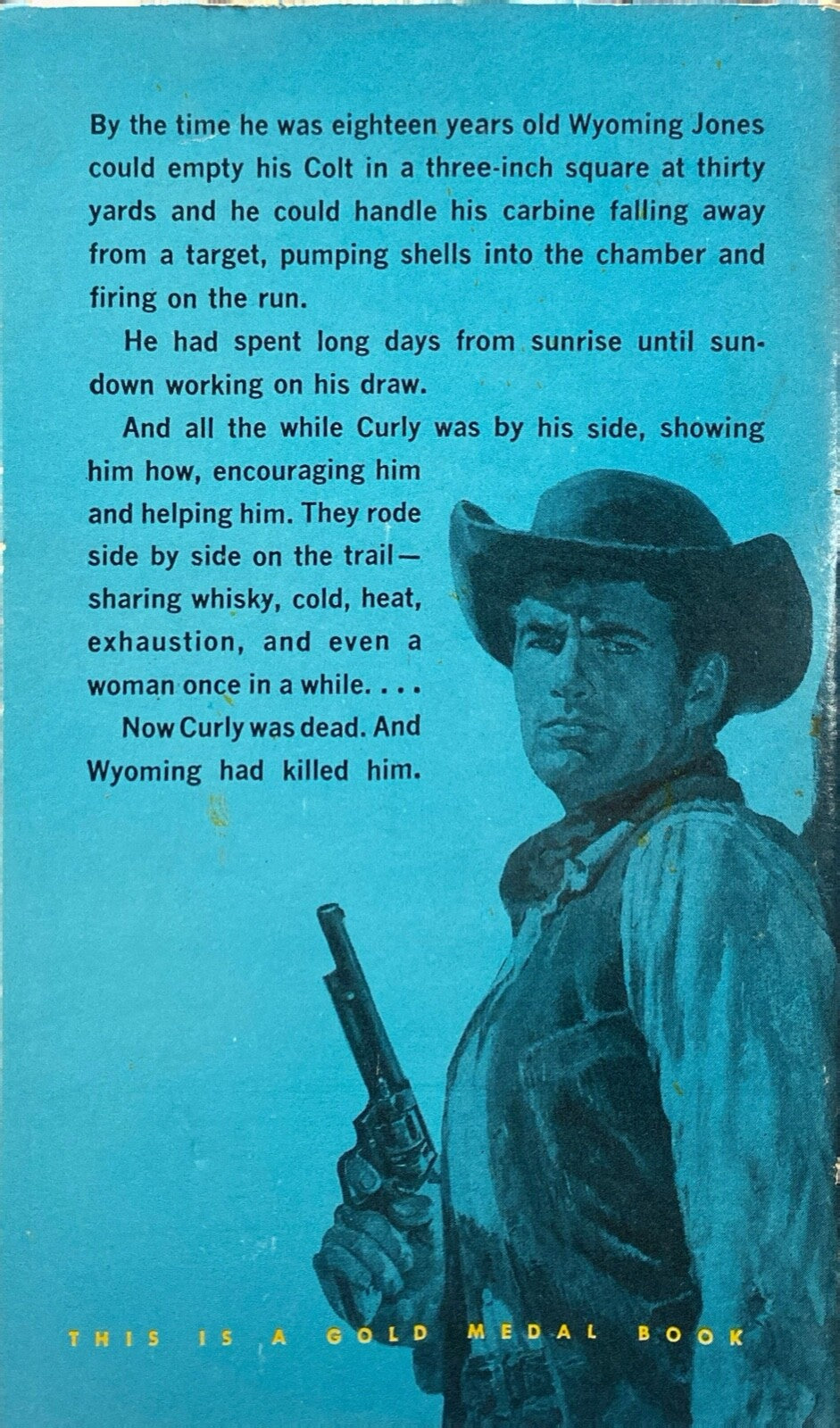 Wyoming Jones by Richard Telfair 1958 Fawcett Gold Medal 759 Paperback
