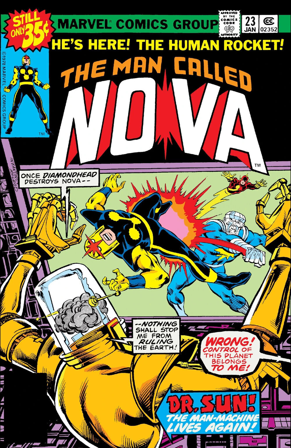 Marvel Comics Nova #10 Bronze Age 1977