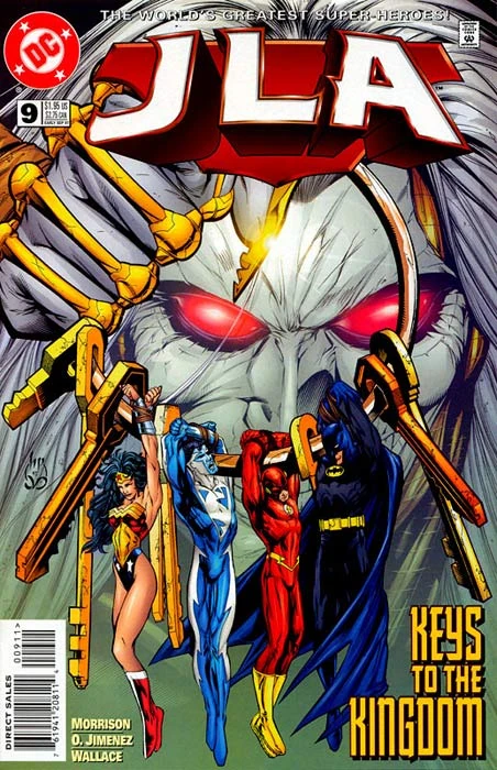 DC Comics JLA #9 Modern Age 1997 Justice League of America Grant Morrison