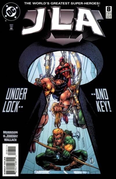 DC Comics JLA #8 Modern Age 1997 Justice League of America Grant Morrison