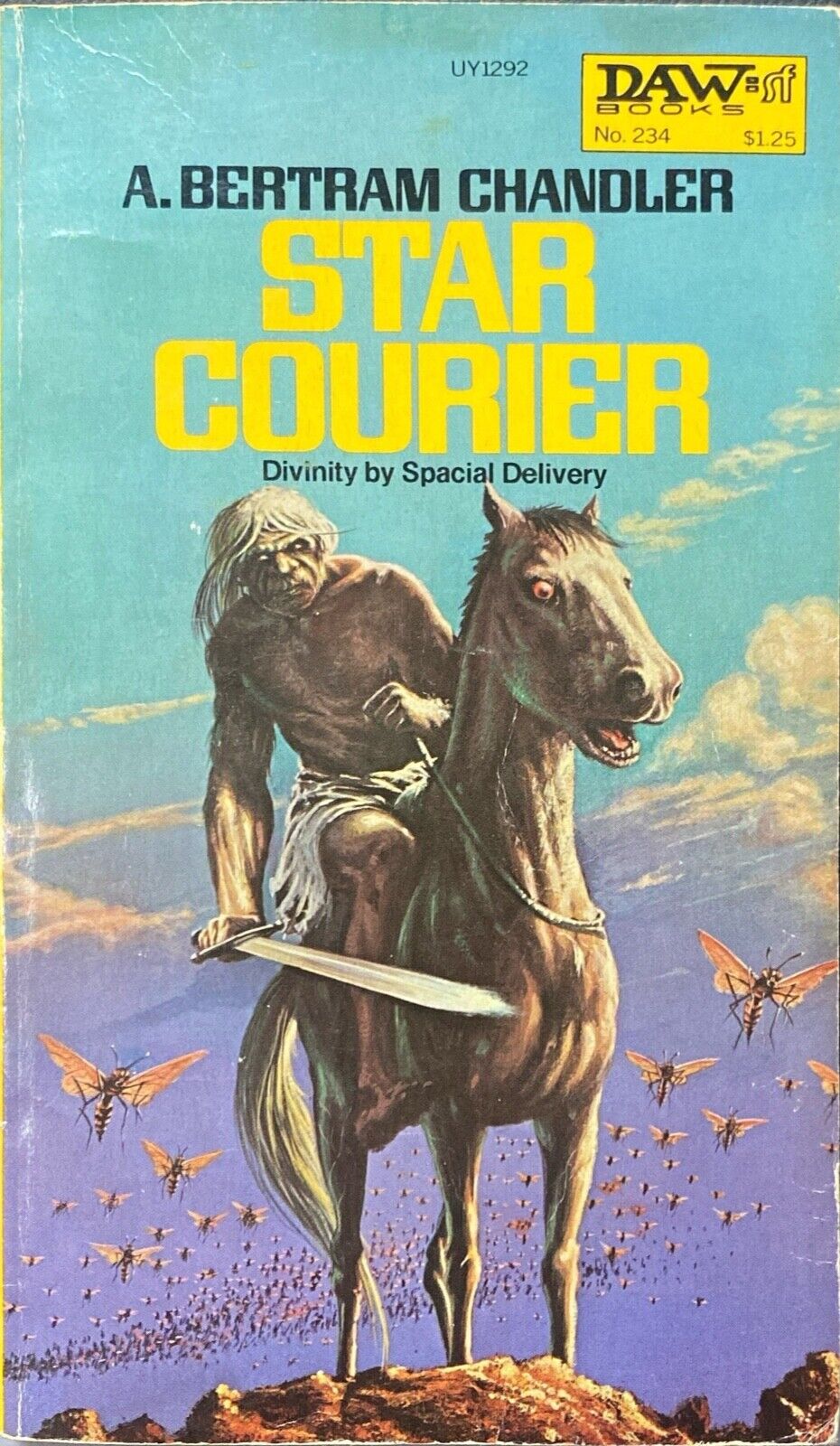 Star Courier by A. Bertram Chandler 1977 Daw No. 234 UY1292 Paperback