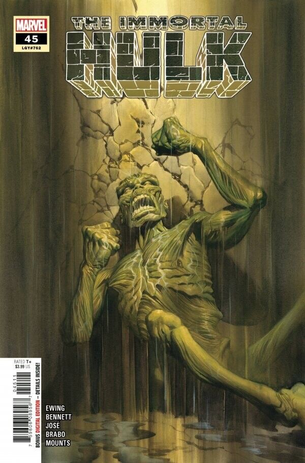 Marvel Comics Immortal Hulk #45 Legacy #762 Modern Age 2021
