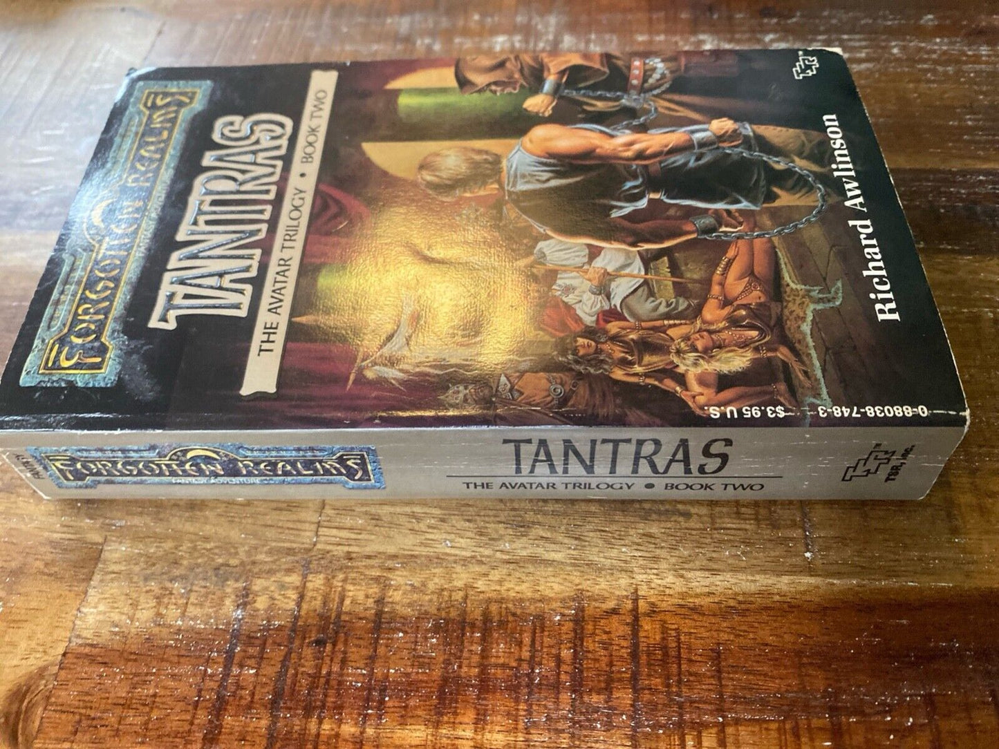 Tantras by Richard Awlinson 1989 TSR Paperback Forgotten Realms Avatar Trilogy