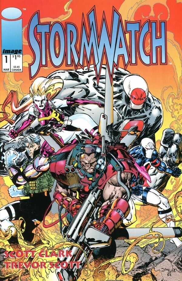 Image Comics Stormwatch #1 Modern Age 1993