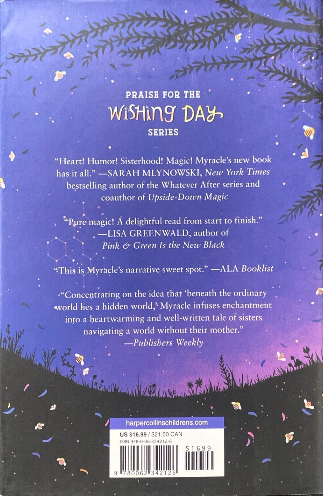 The Backward Season by Lauren Miracle 2018 Katherine Tegen Books Hardcover